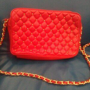 Red and Gold purse